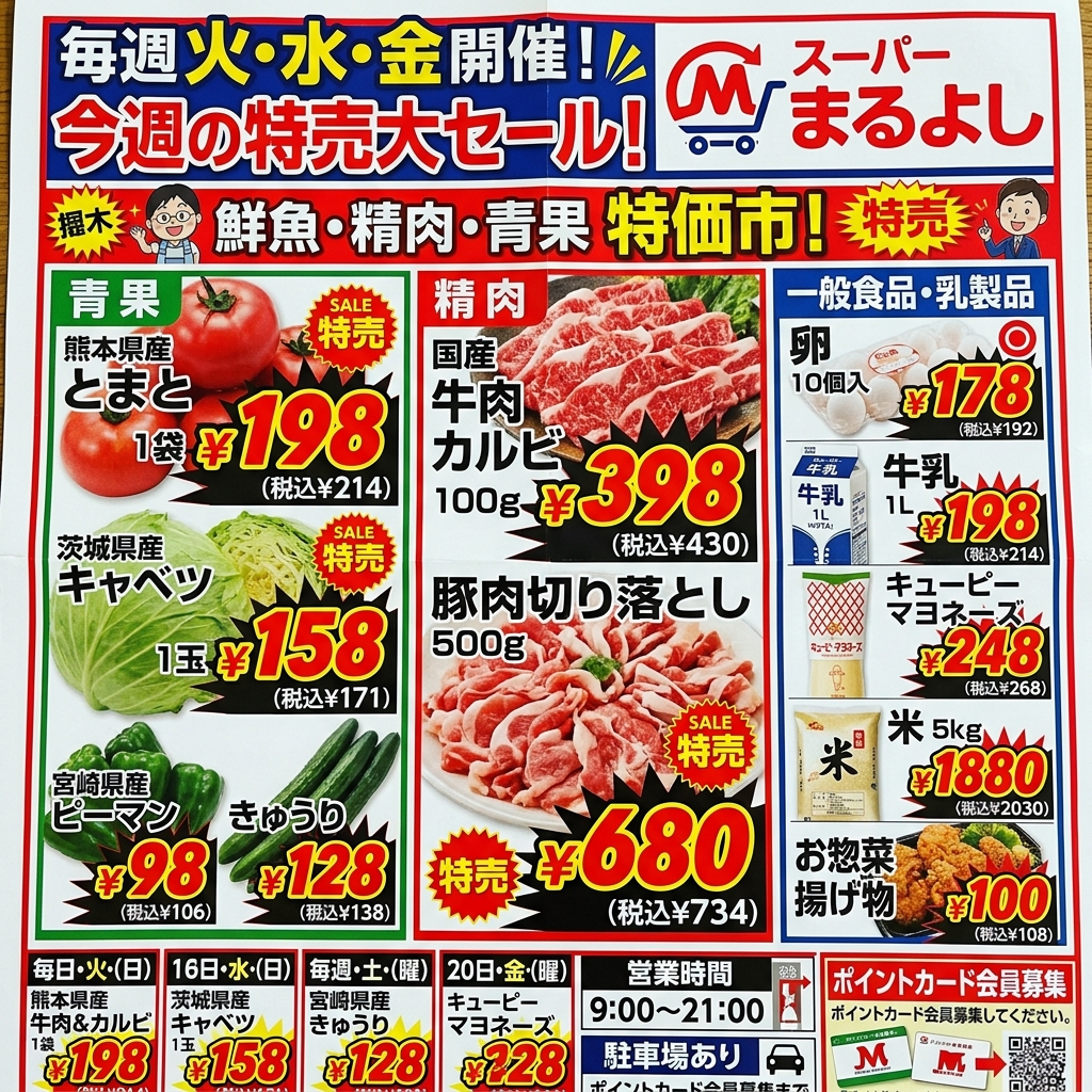 折込チラシ
